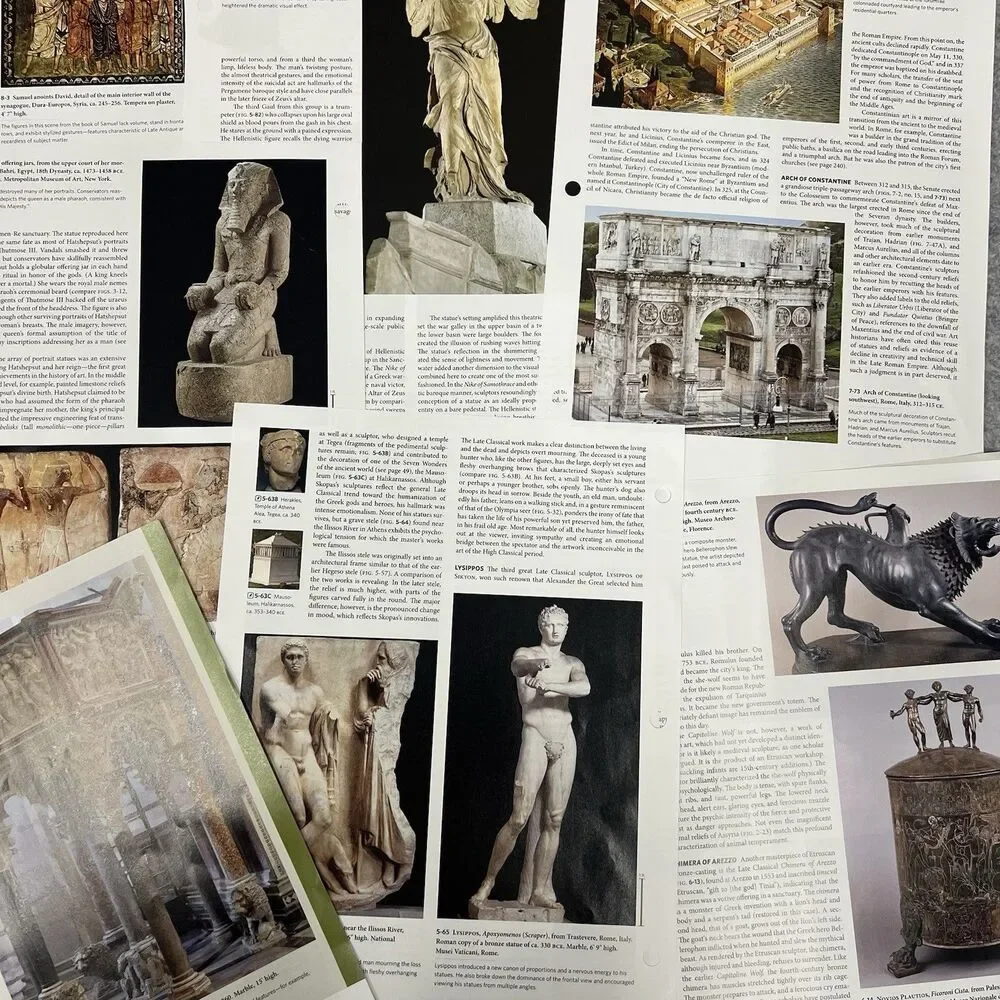Ephemera Lot 70 Pcs Color Images Book & Magazine Pages Junk Journal Art Crafts